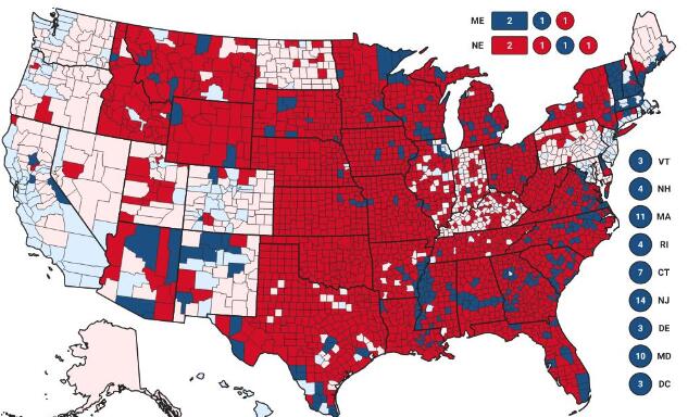 2020美國大選結(jié)果