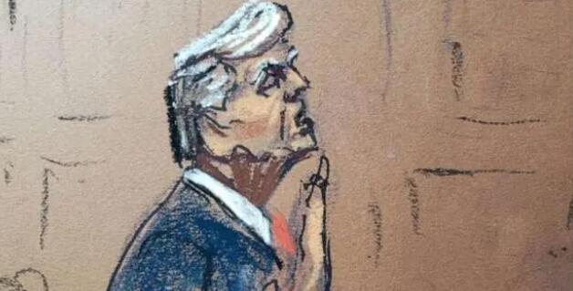 特朗普自首后不到半小時(shí)獲保釋