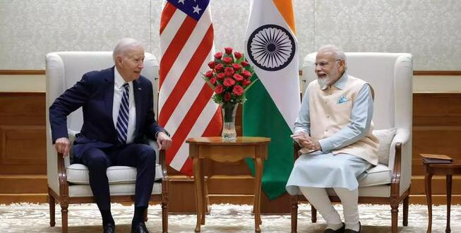 多家印媒關(guān)注拜登與莫迪會(huì)晤動(dòng)態(tài)